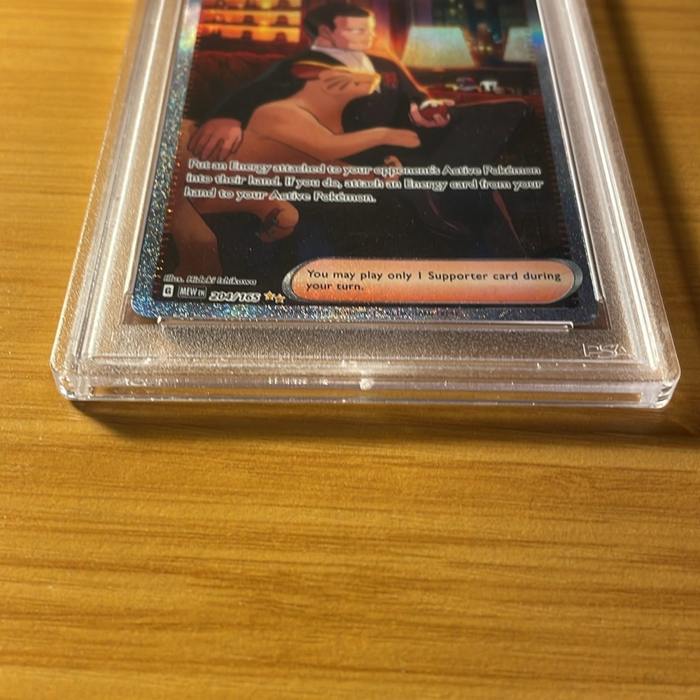 Giovanni's Charisma Pokémon Card - Picture 7 of 10